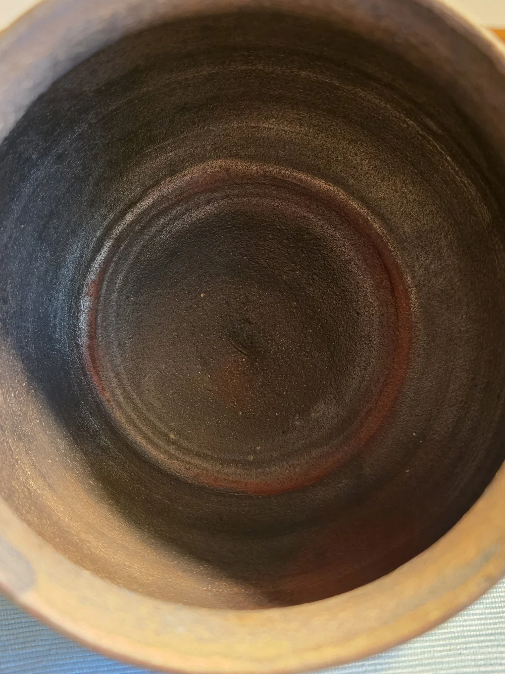 Raku Pottery Planter Pot Vase